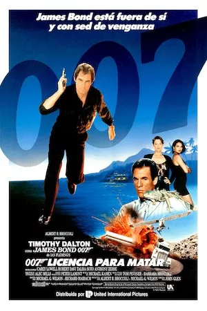 Poster 007: Licencia para matar