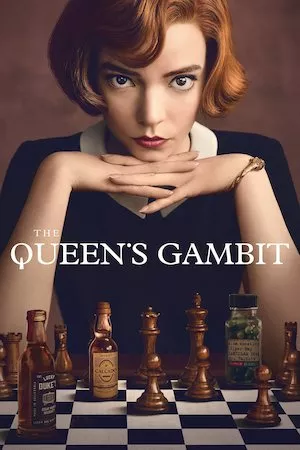 Poster Gambito de reina