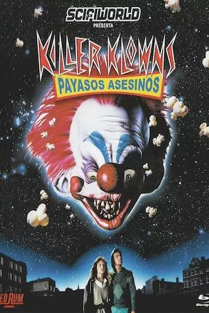 Poster Killer Klowns from Outer Space (Asesinos de otra galaxia)