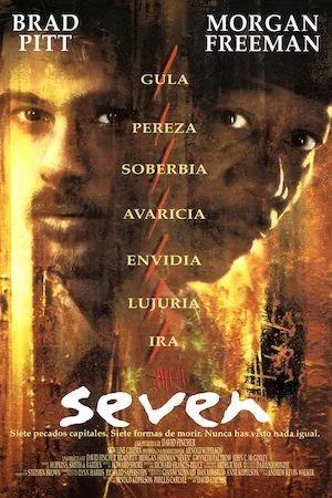 Poster Seven (Los siete pecados capitales)