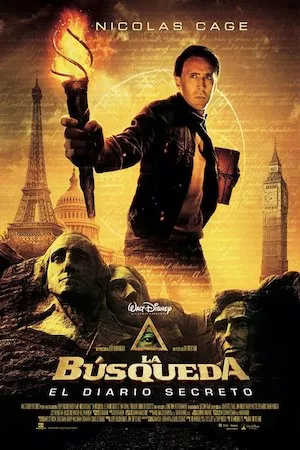La leyenda del tesoro perdido 2: El libro de los secretos