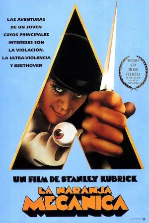 Poster A Clockwork Orange (La naranja mecánica)