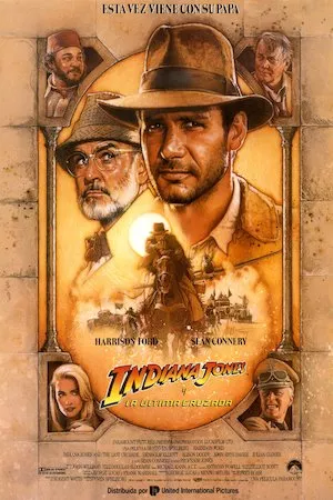 Poster Indiana Jones y la última cruzada