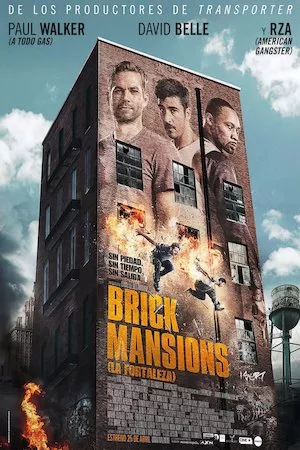 Poster Brick Mansions (La fortaleza)
