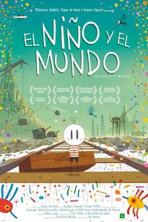 Poster O Menino e o Mundo (El niño y el mundo)