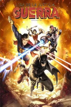 Poster Justice League: War (Liga de la Justicia: Guerra)