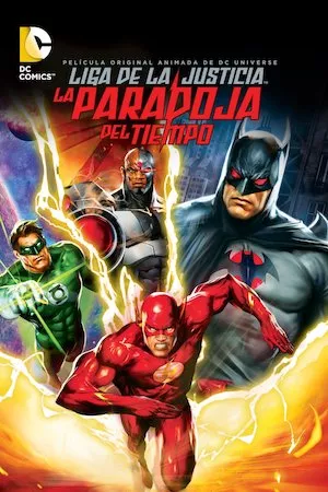 Poster La liga de la justicia: La paradoja del tiempo