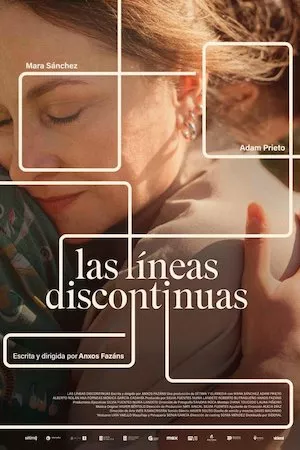 Poster Las líneas discontinuas