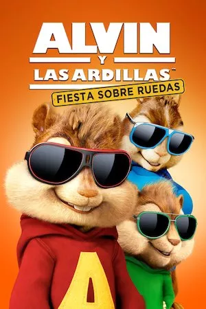 Poster Alvin y las ardillas 4: Aventura sobre ruedas