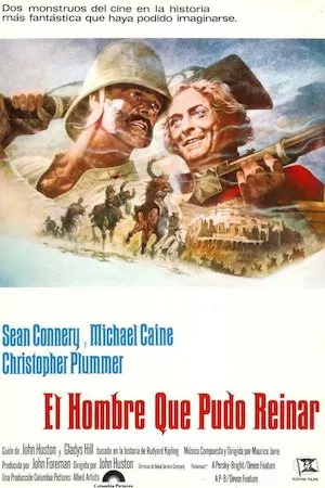 Poster El hombre que sería Rey
