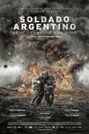 Poster Soldado Argentino solo conocido por Dios