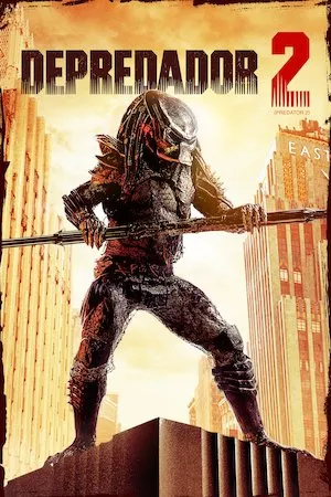 Poster Predator 2 (Depredador 2)