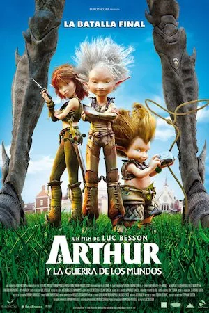 Poster Arthur y la guerra de los mundos