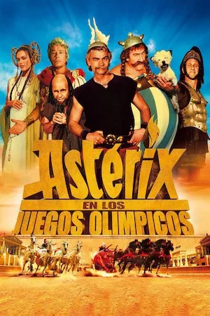 Poster Astérix en los Juegos Olímpicos