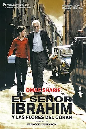 Poster El señor Ibrahim y las flores del Corán