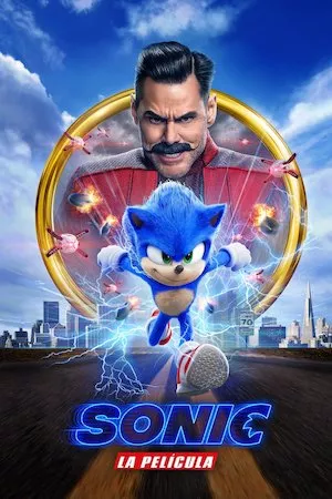 Poster Sonic the Hedgehog (Sonic, la película)