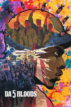 Poster Da 5 Bloods (5 sangres)