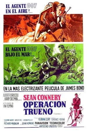 Poster 007: Operación Trueno