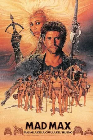 Poster Mad Max 3: Más allá de la cúpula del trueno