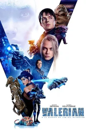 Poster Valerian y la ciudad de los mil planetas