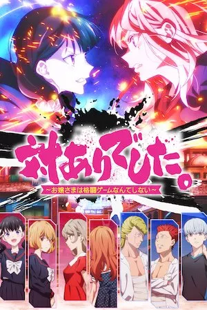 Poster Young Ladies Don't Play Fighting Games
