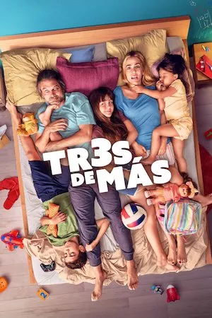 Poster Tres de más