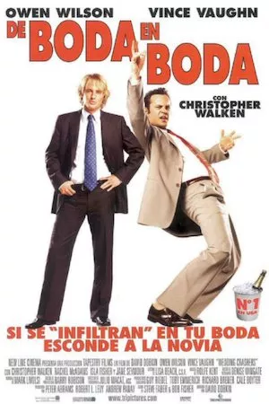 Poster Wedding Crashers (Los rompebodas)