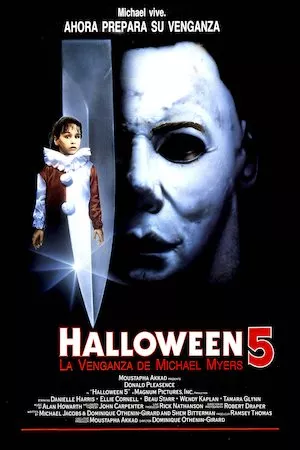 Poster Halloween 5: La venganza de Michael Myers