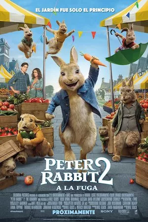 Poster Peter Rabbit 2: A la fuga