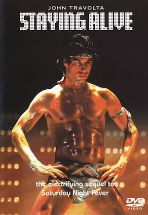Poster Staying Alive (La fiebre continúa)