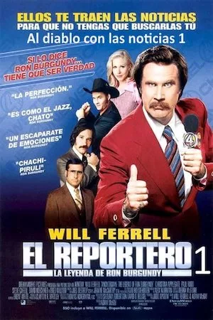 Poster Anchorman: The Legend of Ron Burgundy