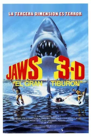 Poster Jaws 3 (Tiburón 3)