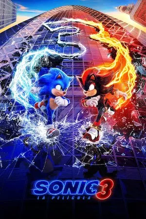 Poster Sonic 3: La película