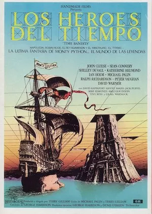 Poster Time Bandits (Bandidos del tiempo)