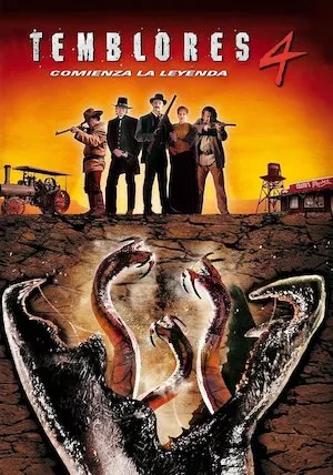 Poster Tremors 4: The Legend Begins (Terror bajo tierra 4)