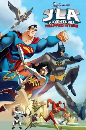 Poster JLA Adventures: Trapped in Time (Atrapados en el tiempo)