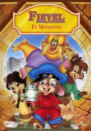 Poster Fievel en Manhattan