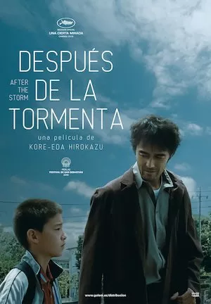 Poster Umi yori mo mada fukaku (Después de la tormenta)