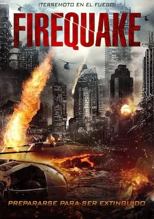 Poster Terremoto en el fuego