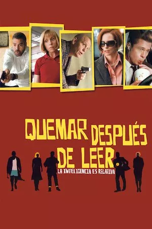Poster Burn After Reading (Quémese después de leerse)
