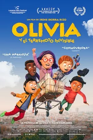 Poster Olivia y el terremoto invisible