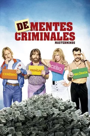 Poster De-mentes criminales