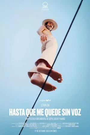 Poster Hasta que me quede sin voz