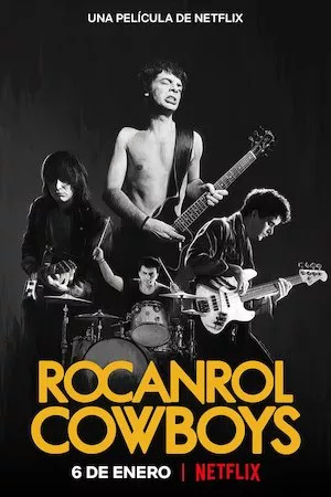 Poster Ratones Paranoicos: Rocanrol Cowboys