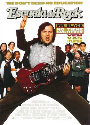 Poster School of Rock (Escuela de Rock)