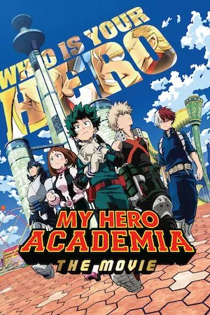 Poster My Hero Academia: Two Heroes, la película