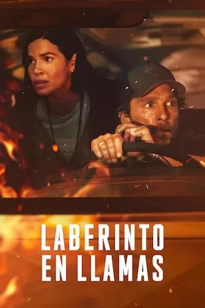 Poster Laberinto en llamas