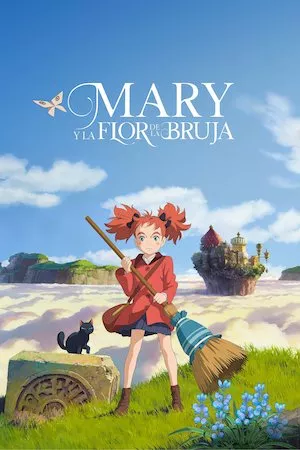 Poster Meari to majo no hana (Mary y la flor de la hechicera)