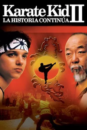 Poster Karate Kid 2: la historia continúa