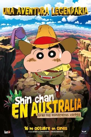 Poster Shin Chan en Australia